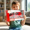 Malplay Camion de pompiers en métal avec échelle, lumières Voir les images du produit 9