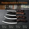 UISEBRT 4 teilig Küchenmesser Set, Profi Kochmesser Set aus Produktbild-Vorschau 6