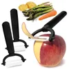 com-four® 3x Sparschäler mit Keramikklinge für Obst und Produktbild-Vorschau 1