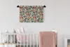 MuchoWow® Wandteppich Wandbehang Pflanzen - Beeren - Muster Produktbild-Vorschau 2