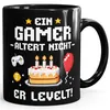 Kaffee-Tasse Ein Gamer altert nicht Geschenkidee Nerd | Produktbild-Vorschau 1