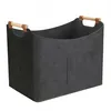 Kaminholztasche aus Filz Holzkorb XXL Kaminholzkorb Produktbild-Vorschau 5