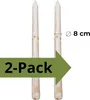 TIMBERMIK Palisada Drewniana Ø8  cm 240 cm 2 szt. Paliki Podgląd zdjęcia produktu 2