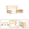 The Living Store Outdoor-Bank Paletten Holz Produktbild-Vorschau 6