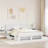 vidaXL Rám postele s čelom biely 200 x 200 cm materiál na Náhľad obrázku produktu 3