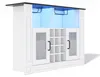 Wijnkast, 120x35x84 cm, met LED-verlichting, glashouders, Productafbeelding-voorbeeld 9