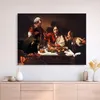 Caravaggio, schilderijen op canvas - Het Laatste Avondmaal Productafbeelding-voorbeeld 2
