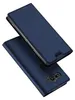 A dark blue flip case for a smartphone is shown against a white background. Náhled obrázku produktu
