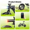 EB1S Klappbares E‑Fahrrad für Erwachsene,14 Zoll,36V Produktbild-Vorschau 12