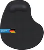 Ergonomisches Mauspad mit Gel-Auflage Schwarz – Produktbild-Vorschau 2
