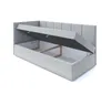 Boxspringbett POLA 90x200 cm, T25 Topper, Kinderbett, Produktbild-Vorschau 2