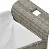 vidaXL Záhradná lavica s vankúšom sivá 116x46x57 cm Poly Náhľad obrázku produktu 7