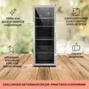 Klarstein Mini Kühlschrank mit Glastür, Mini-Kühlschrank Produktbild-Vorschau 3
