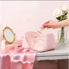 Borsa cosmetica imbottita da donna, borsa per trucchi Anteprima dell’immagine prodotto 6