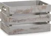 Zeller Aufbewahrungs-Kiste "Vintage grau", Holz, 31 x 21 x Produktbild-Vorschau 1