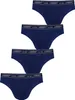 NUR DER Herren Slip 4-Pack 3D-Flex Classic - marine - Größe Produktbild-Vorschau 1