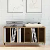 vidaXL Skriňa na platne s policou Artisan dub 100 x 38 x 48 Náhľad obrázku produktu 4