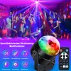 MODFU Mini LED Discokugel mit Fernbedienung, RGB Produktbild-Vorschau 9