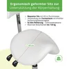 HABYS Ergonomischer Drehhocker Diana mit Rückenlehne | Produktbild-Vorschau 4