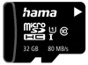 Hama microSDHC 32GB, 32 GB, MicroSDHC, Klasa 10, UHS-I, 80 Podgląd zdjęcia produktu 2