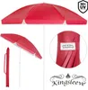 Kingsleeve Parasol inclinable rouge réglable et hydrofuge Voir les images du produit 3