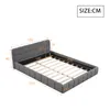 INONEFT Polsterbett Bubble 140x200 cm, Doppelbett Flachbett Produktbild-Vorschau 6