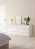 Commode double NAIA Commode Buffet Sideboard Blanc brillant Voir les images du produit 2