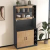 Flieks Küche Hochschränke Küchenbuffet mit LED, Produktbild-Vorschau 4