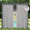 Vorhang Wasserdicht Blickdicht Gardine Sonnenschutz Outdoor Produktbild-Vorschau 1