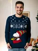 The Peanuts Winterpullover Uni - Snoopy Winter Strick Produktbild-Vorschau 3
