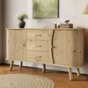 Buffet Merax avec portes coulissantes et tiroirs, commode à Voir les images du produit 5