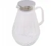 Glaskrug 2L mit Edelstahldeckel | Wasserkrug Saftkrug Produktbild-Vorschau 4