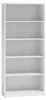 Topeshop R80 BIEL, Weiß, 5 Regale, Partikelbord, Produktbild-Vorschau 10