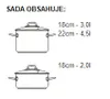 KOLIMAX PROFESSIONAL sada nádobí 6 dílů Náhled obrázku produktu 3