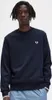 FRED PERRY CREW NECK Blau Produktbild-Vorschau 5