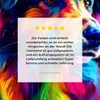 MuchoWow® - Leinwandbilder - Hund - Bunt - Tier - Tierkopf, Produktbild-Vorschau 8