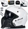 Motocyklová helma XXL LS2 OF606 Drifter Solid Bílo-06 Náhled obrázku produktu 1