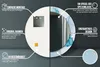 Ø70cm Modern Spiegel - Wandspiegel Wandmontage- Produktbild-Vorschau 7