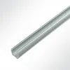 Lysel® Kederschiene Kederleiste Aluminium 90° C-Profil Produktbild-Vorschau 1