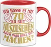 70. Geburtstag Tasse Geschenk Ich Hasse Es Mit 70 So Gut Produktbild-Vorschau 1