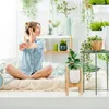 Relaxdays Portavasi in bambù, set da 3, portavasi da Anteprima dell’immagine prodotto 5