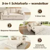 Merax 3-in-1 Schlafsofa, Multifunktionales Sofa mit Produktbild-Vorschau 9