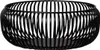 A black metal fruit bowl. Produktbild-Vorschau