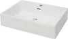 vidaXL Lavabo con foro per rubinetto in Vetroceramica Anteprima dell’immagine prodotto 1