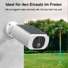 Bezdrátová solární bezpečnostní kamera 4 MP, venkovní IP Náhled obrázku produktu 7