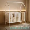 Alavya Home Lit bébé ELLA 70x140 cm pin - blanc Voir les images du produit 8