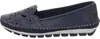 Gemini Damen Slipper Ballerina Leder Cutouts Blumenmuster Produktbild-Vorschau 7