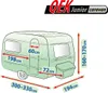 Plane Abdeckung Vollgarage Ganzgarage Garage für QEK Junior Produktbild-Vorschau 3