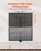 A TV lift stand is shown mounted on a wall, with two televisions at different heights. Anteprima dell’immagine prodotto