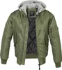 Brandit MA1 Sweat Kapuzen Outdoorjacke Größe 4XL Farbe Produktbild-Vorschau 8